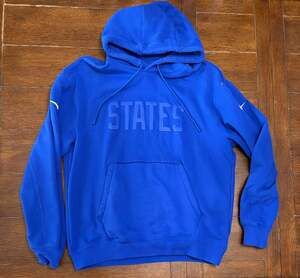 Nike United States Soccer Men's Royal Fleece Pullover Hoodie USMNT